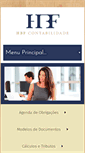 Mobile Screenshot of hbfcontabilidade.com.br