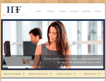 Tablet Screenshot of hbfcontabilidade.com.br